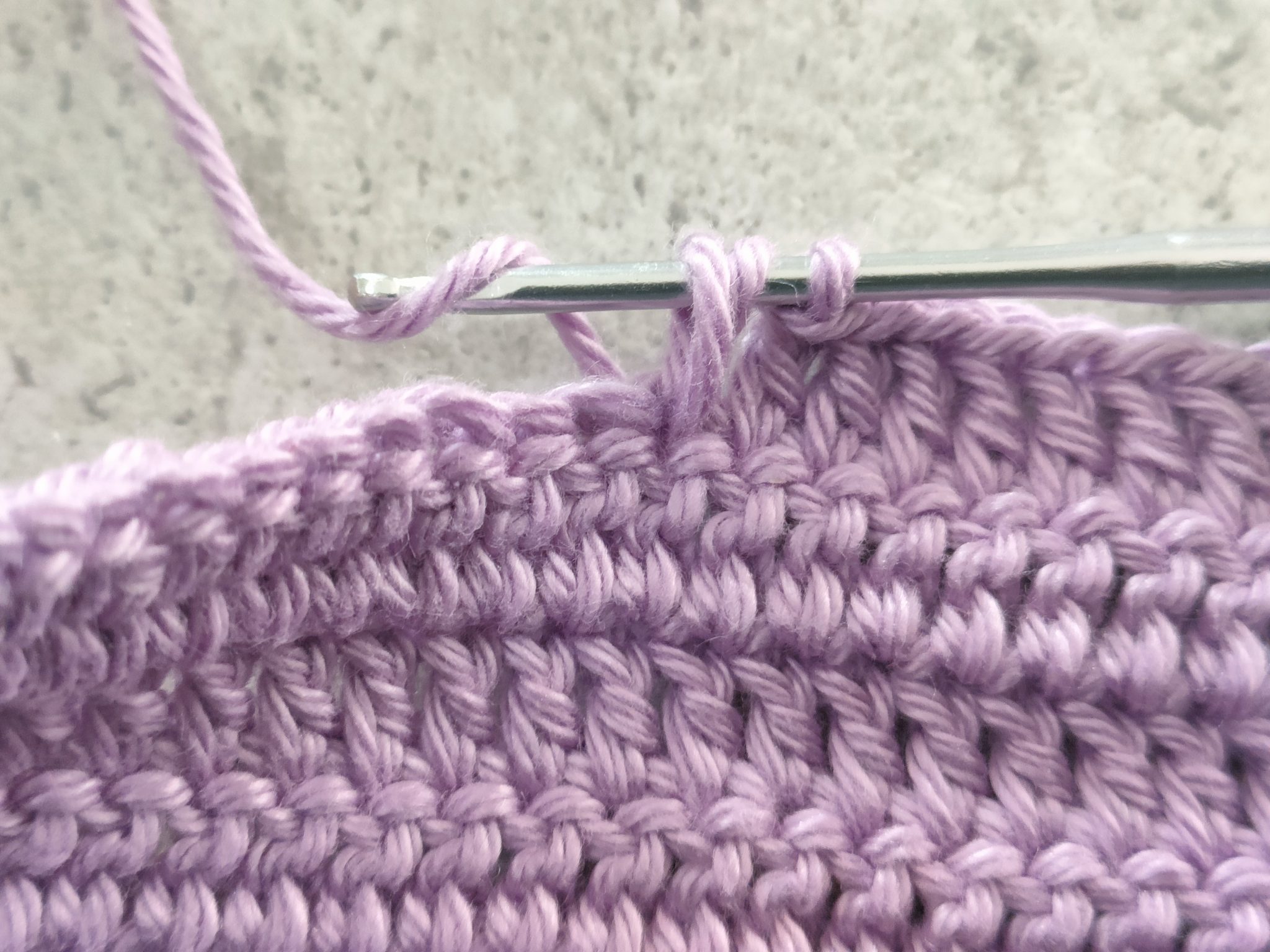 How to crochet an invisible decrease stitch - Hoppy crochet - Basic ...