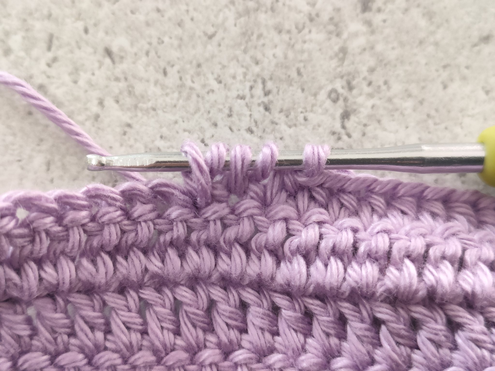 How to crochet an invisible decrease stitch - Hoppy crochet - Basic ...